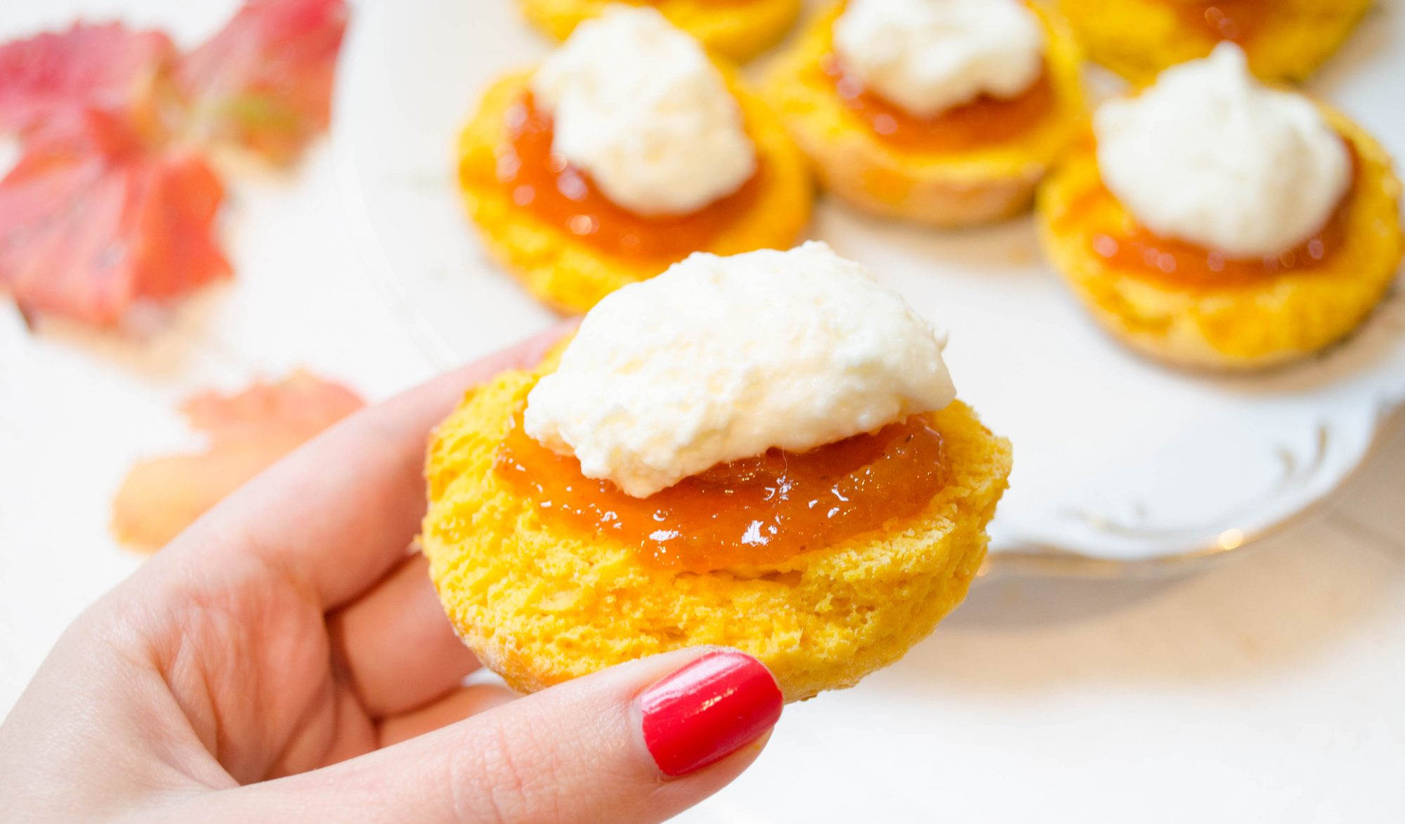 pumpkin-scones-confiture-citrouille-cream-tea